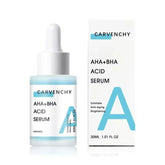 AHA + BHA Fruit Acid Serum - Natural Exfoliating and Brightening Skincare Formula, Reduces Acne and Fine Lines, Stimulates Collagen, 30ml