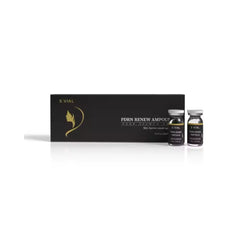 PDRN Ampoule Serum for Skin Repair & Anti-Aging - Brightening & Rejuvenating Korean Skincare Treatment – 5 Vials with Applicator