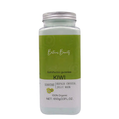 Britain's Beauty Kiwi Jelly Mask - Organic Soothing and Repair Crystal Mask for Radiant Skin, Deep Hydration, and Pore Cleansing, 650g/23 fl.oz