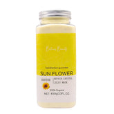 Sunflower Soothe & Repair Crystal Jelly Mask by Britain's Beauty - Hydrating Organic Facial Treatment, Enhances Skin Radiance and Texture, 650g/23FL.OZ