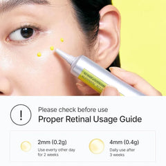 Retinal Shot Tightening Booster Cream for Firm Skin, Deep Wrinkle Reduction, Pore Minimising, Anti-Aging Face Treatment with Nano Retinal and Peptides