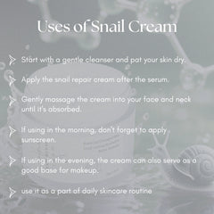 Britains Beauty Snail Repair Cream – Hydrating & Anti-Aging Moisturiser for Face – 50g Skincare