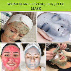 Tea Tree Jelly Mask - Acne Treatment & After-Sun Repair, Hydrating & Soothing Facial Mask for Clear, Glowing Skin - 250ml/8.8oz | Deep Cleansing, Anti-inflammatory, Cooling Effect