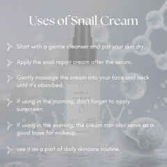 Britains Beauty Snail Repair Essence – Anti-Aging, Hydrating & Brightening Serum with Snail Mucin for Glowing Skin, 100ml