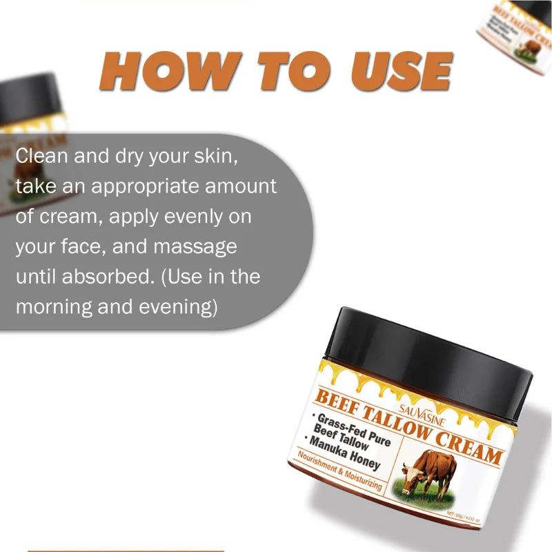 Beef Tallow Cream