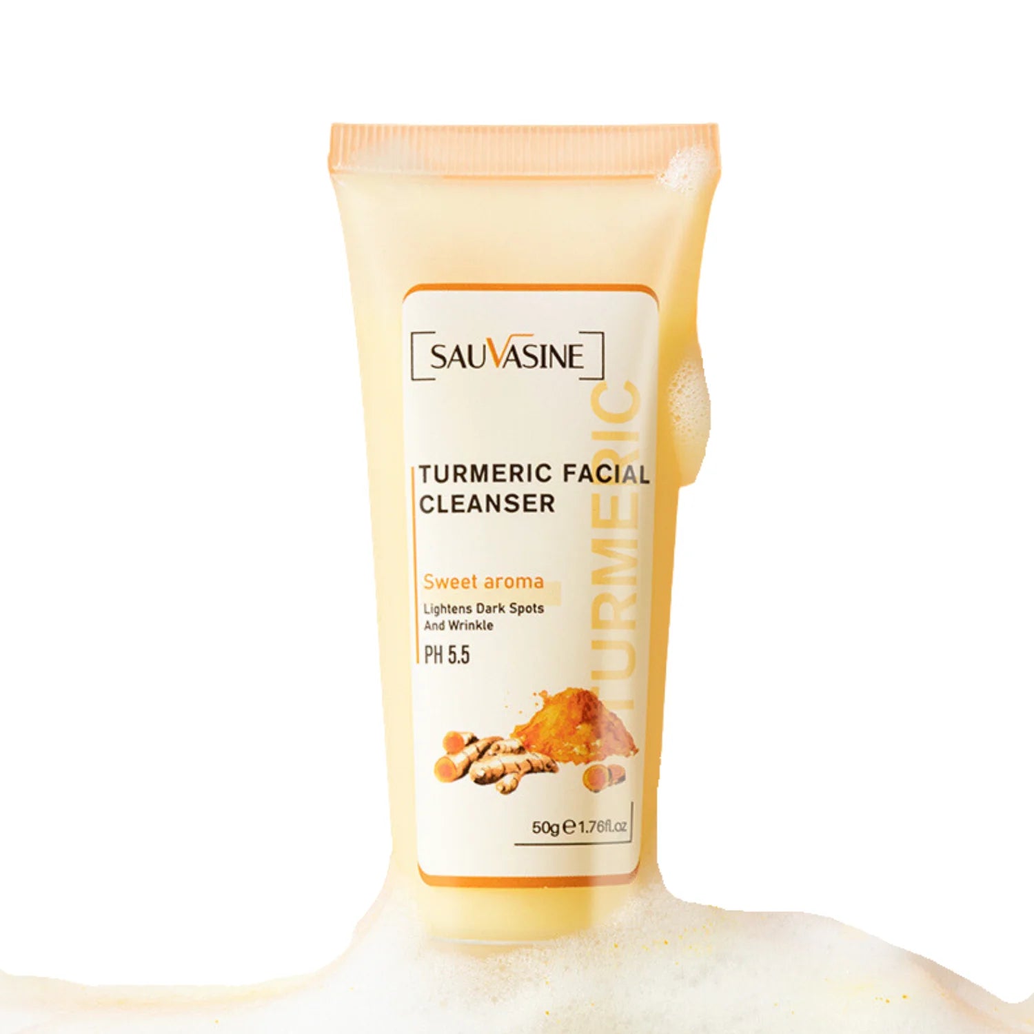 Turmeric Facial Cleanser - Deep Cleansing, Acne Treatment, 50g