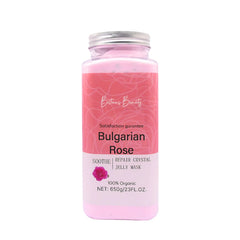 Britain's Beauty Bulgarian Rose Jelly Mask - Organic Soothe and Repair Crystal Mask, Hydrates and Nourishes, 650g/23 fl.oz