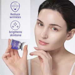 Peptide Gold Ampoule – Pure Gold Skincare for Wrinkle Reduction, Skin Brightening & Hydration – Anti-Aging Niacinamide & Adenosine Formula