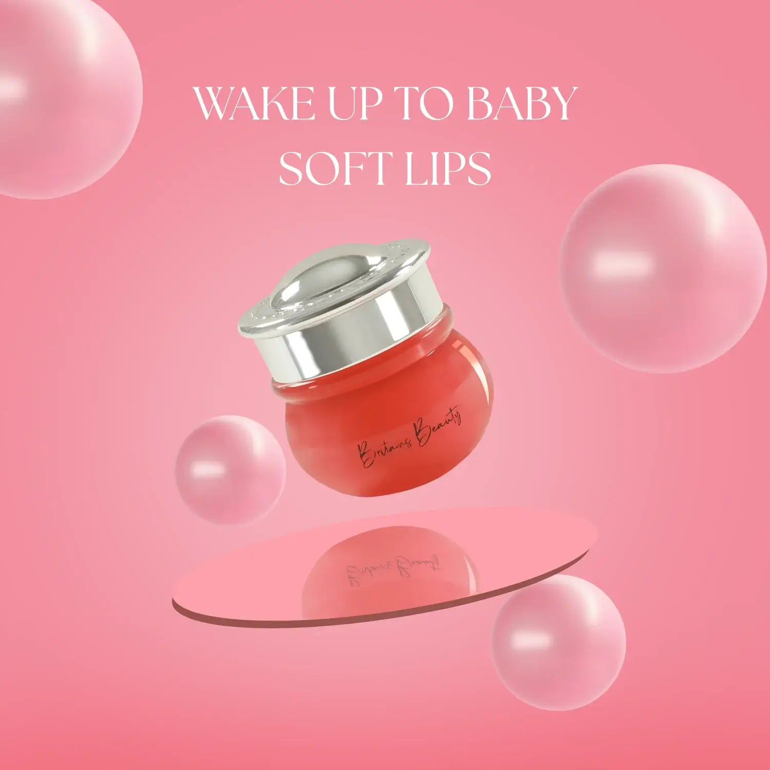 Britains Beauty Lip Mask – Overnight Hydrating Lip Treatment with Natural Oils – Repairs Dry, Chapped Lips, Restores Softness & Shine – 10g Moisturising Balm