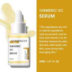 Turmeric Vitamin C Serum - Anti-Aging, Acne Treatment, Skin Brightening, For All Skin Types