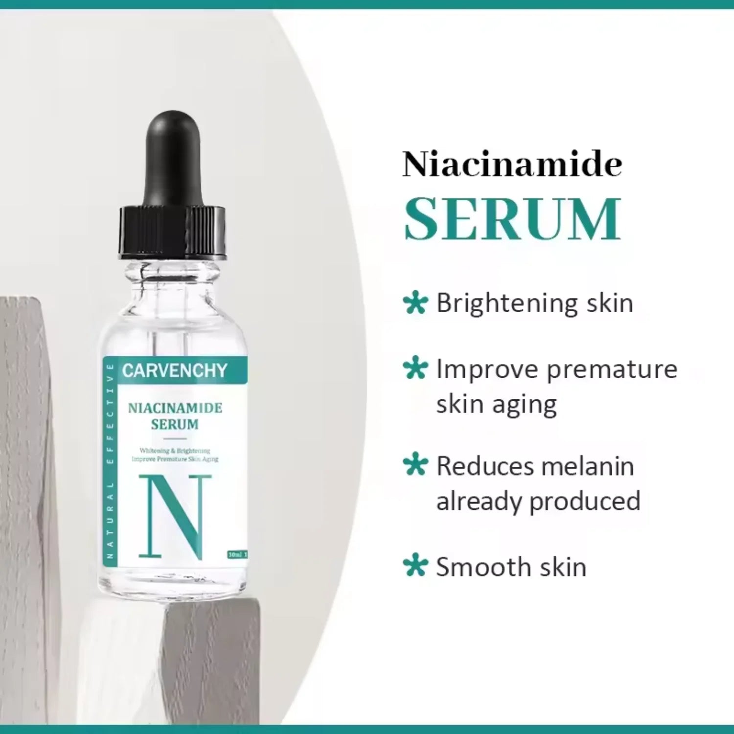 Niacinamide Serum - For Skin Brightening and Anti-Aging, 30ml