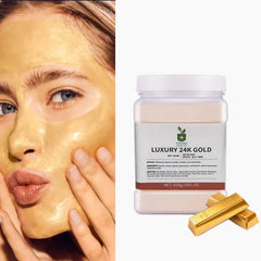 Luxury 24K Gold Jelly Mask - Anti-Aging, Hydrating, and Revitalising Facial Treatment for Radiant Skin - Premium Skincare, Reduces Wrinkles, Fine Lines, and Dark Spots - 250ml