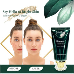 Britains Beauty Glowderm-C: Premium Whitening Cream with Vitamin-C & Glutathione for Radiant, Even-Toned Skin - 50gm