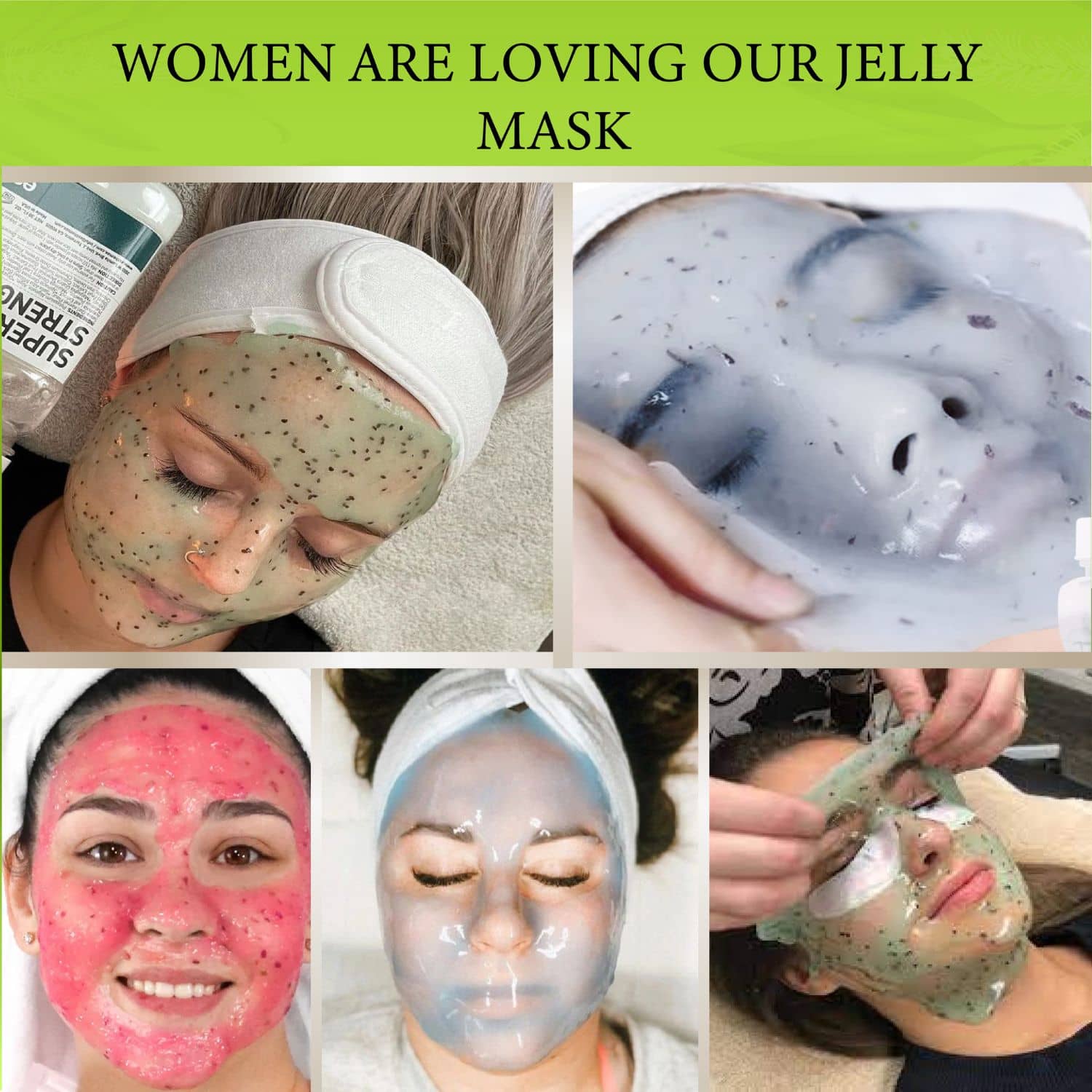 Tea Tree Jelly Mask - Acne Treatment & After-Sun Repair, Hydrating & Soothing Facial Mask for Clear, Glowing Skin - 250ml/8.8oz | Deep Cleansing, Anti-inflammatory, Cooling Effect