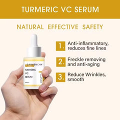 Turmeric Vitamin C Serum - Anti-Aging, Acne Treatment, Skin Brightening, For All Skin Types